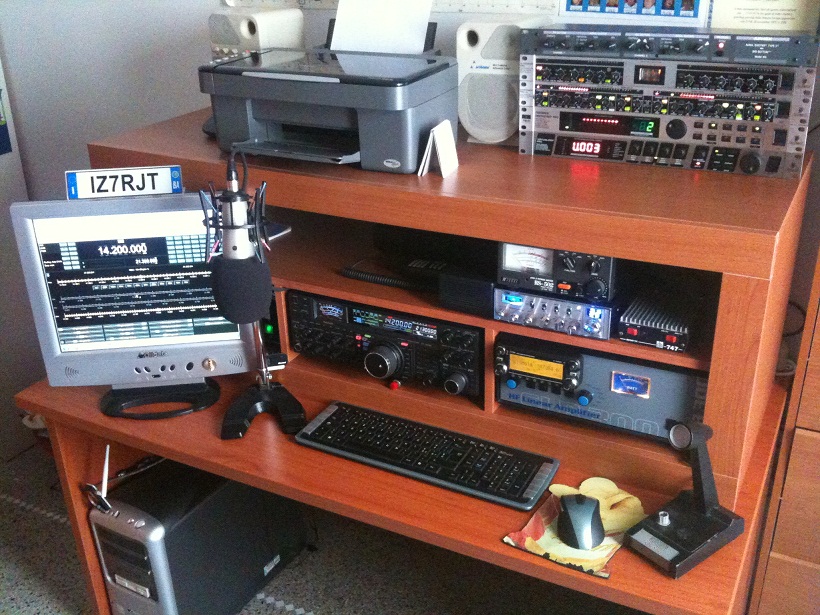 The Audio Studio of IZ7RJT!